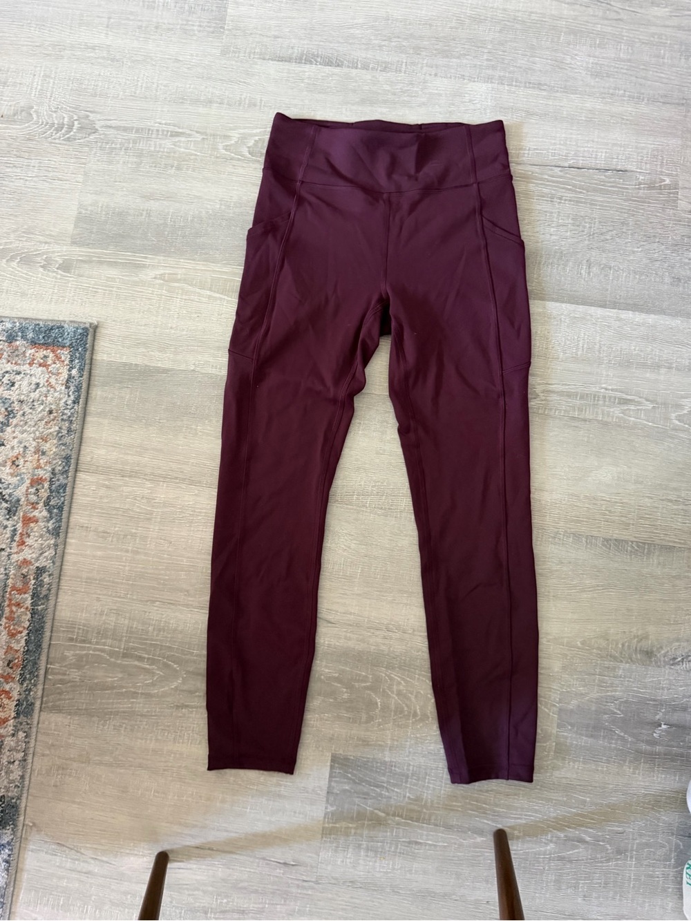 lululemon athletica Deep Wine High-Rise Leggings